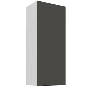 Konyhaszekrény Aria-Gr/Wh Anti Fingerprint 45g-108 1f kép
