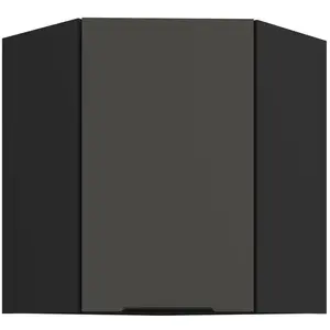 Konyhaszekrény Aria-Gr/Bl Anti Fingerprint 60x60 Gn-72 1f (45°) kép