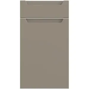 Konyhafront D40s1 L Q2 K204 Capuccino Matt Gri kép