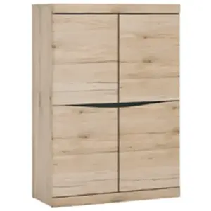 Komód Summer típus 31 4D san remo fényes/arusha/srs mdf kép