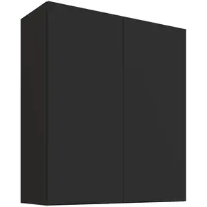 Konyhaszekrény Aria-BL/BL anti fingerprint 80G-90 2F kép