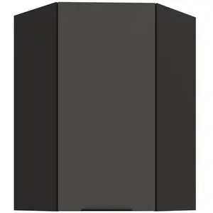 Konyhaszekrény Aria-GR/BL anti fingerprint 60X60 GN-90 1F (45°) kép