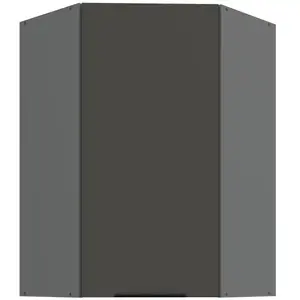 Konyhaszekrény Aria-GR/ANT anti fingerprint 60X60 GN-90 1F (45°) kép