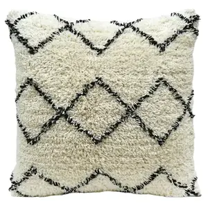 Párnahuzat Berber 10 45x45 bézs Merkury Home kép