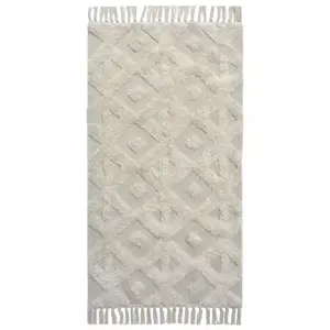 Szőnyeg Boho 92 ekrü 70x140 Merkury Home kép