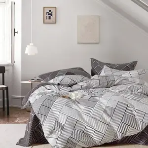 Pamutszatén ágynemű ALBS-01351B 160x200 Lasher kép