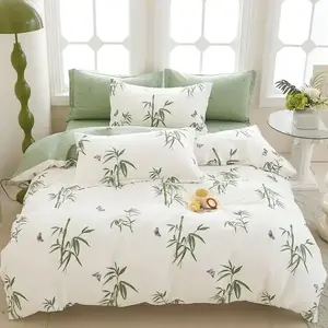 Pamutszatén ágynemű ALBS-01356B 140x200 Lasher kép