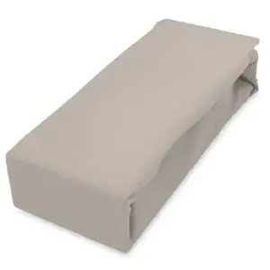 Lepedő Jersey gumiszalaggal 140x200 szürke kép