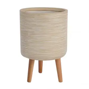 Virágcserép LT14862T-3S 30x30x45 P252A bézs kép