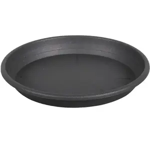 Virágcserép tál Cilindro 19 cm antracit kép