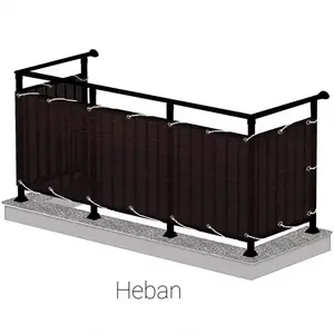 Terasz takaróponyva 90cm/500cm wenge kép