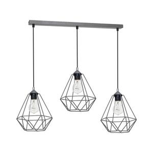 Függeszték BASKET 3xE27/60W/230V szürke 7217 kép