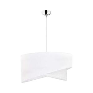 - Csillár zsinóron CELLO 1xE27/40W/230V átm. 45 cm fehér/ezüst 8333 kép