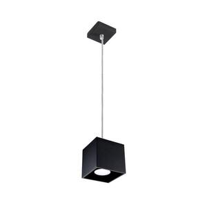 Csillár zsinóron QUAD 1 1xGU10/40W/230V fekete SL.0060 kép
