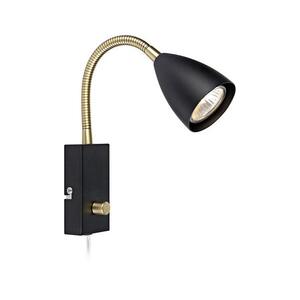 Markslöjd 106589 - Fali lámpa CIRO 1xGU10/7W/230V, állítható, fekete 106589 kép