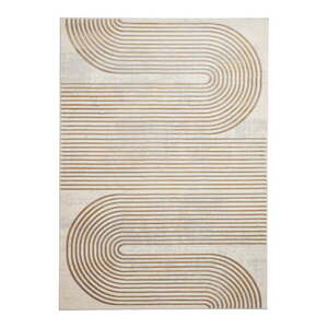 Világosszürke-aranyszínű szőnyeg 80x150 cm Apollo – Think Rugs kép