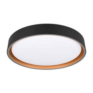 Fekete LED mennyezeti lámpa ø 40 cm Felis – Reality kép