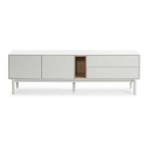 Krémszínű TV-állvány 180x56x40 cm Corvo – Teulat kép