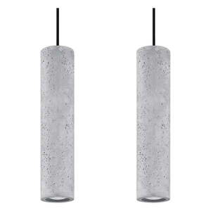 Fadre beton függőlámpa, hosszúság 34 cm - Sollux kép