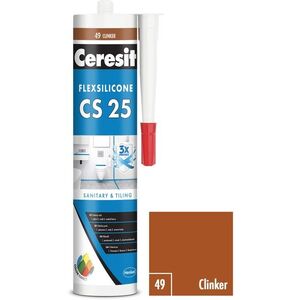 Ceresit szaniter szilikon CS 25 clinker, 280 ml kép