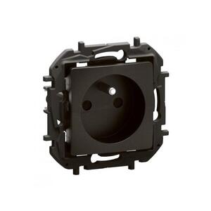 Legrand - NILOE keret nélküli fali aljzat 250V/16A fekete NP3101BK kép