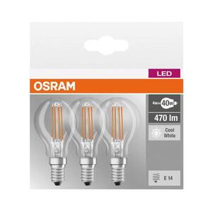 KÉSZLET 3x LED Izzó BASE P40 E14/4W/230V 4000K – Osram 4058075819733 kép