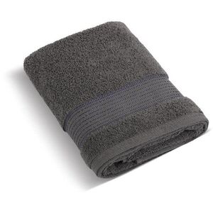 Bellatex frottír kollekció, csíkos - 17/44 - 70×140 cm - sötétszürke kép
