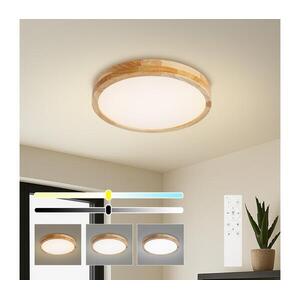 BRILAGI - Fényerőszabályozható LED lámpatest WOODLINE LED/48W/230V 3000-6000K tölgy átm. 40 cm + távirányító BRI895 kép