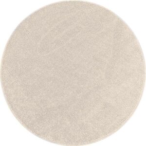 Krémszínű kerek szőnyeg ø 200 cm Ata – Ayyildiz Carpets kép