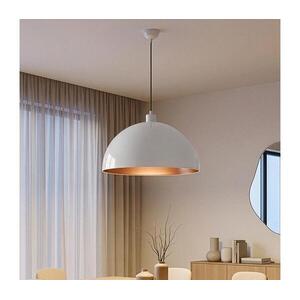 BRILAGI - LED függeszték kábelen METALO 1xE27/40W/230V Ø 60 cm fehér/rézszínű 118OPV1123 kép