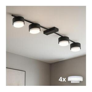 Brilagi - LED RGB dimmelhető spotlámpa MONO 4xGX53/14W/230V Wi-Fi Tuya fekete BG4571+4xIM1490 kép
