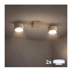 Brilagi - dimmelhető RGB LED spotlámpa MONO 2xGX53/14W/230V Wi-Fi Tuya bézs BG4577+2xIM1490 kép