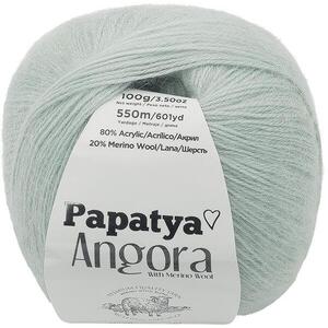 Bellatex Angora Merino Papatya 100 g, 5820 világos menta kép