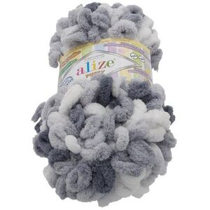 Puffy color 100g - 5925 fehér, szürke kép