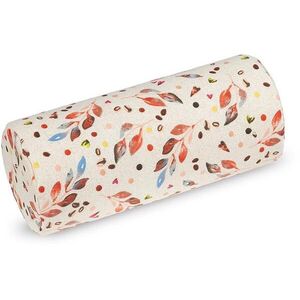 Bellatex 153/607 BERTA hengerpárna huzat, 15×35 cm, levélkés, színes kép
