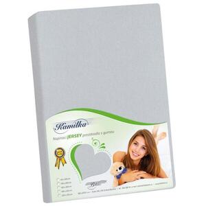 Szürke Jersey gumis lepedő 180*200 cm kép
