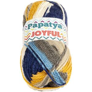 BELLATEX Joyful 100 g - 15 fehér, kék, szürke, sárga kép