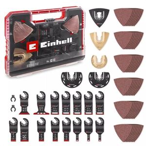 EINHELL XXLPlus-Case 70 darab vegyes tartozékkészlet multifunkciós szerszámokhoz, 49708170 kép