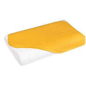 Bellatex 211 anatómiai párnahuzat, pamut, 60×33 cm, mustársárga kép