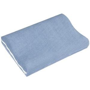 Bellatex 044 anatómiai párnahuzat, frottír, 45×30 cm, kékesszürke kép