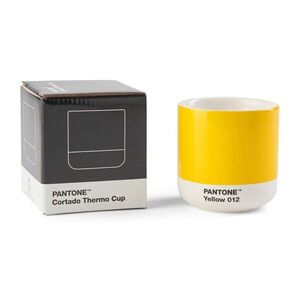 Sárga porcelán csésze cappucinóhoz 175 ml Yellow 012 – Pantone kép