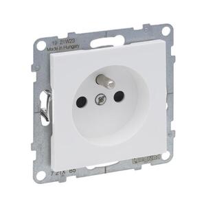Legrand - Keret nélküli háztartási dugalj 250V/16A SUNO fehér 721185 kép