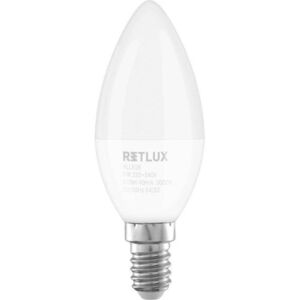 RETLUX RLL 626 C37 E14 candle 6W WW D kép