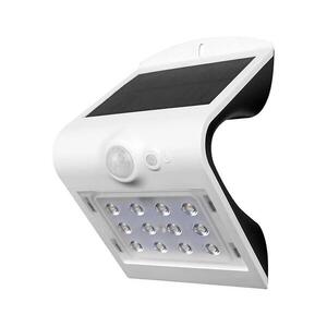 LED Napelemes érzékelős fali lámpa LED/1.5W/3, 7V IP65 fehér 8276 kép