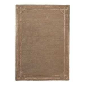 Barna kézi szövésű gyapjú szőnyeg 120x170 cm Gatsby – Flair Rugs kép