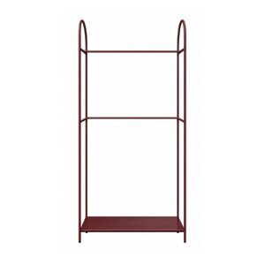 Borvörös fém ruhatartó állvány 92x186x39 cm Arch – Mette Ditmer Denmark kép