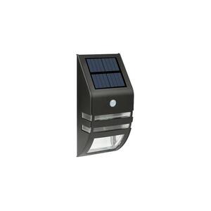 LED Napelemes érzékelős fali lámpa LED/3, 7V 500 mAh IP44 fekete 340000805 kép