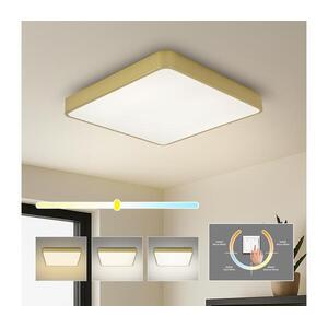 BRILAGI - LED mennyezeti lámpatest POOL SQUARE LED/36W/230V 3000/4000/6000K 40x40 cm arany BRI660 kép