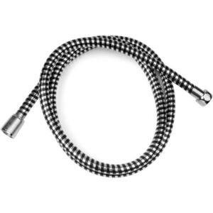 Extol Viking zuhanycső, PVC, forgó, fekete/ezüst, 630229 kép
