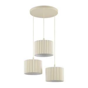 Brilliant - VELIN kábeles csillár 3xE27/20W/230V, átmérő 61 cm, krémszínű 51471/09 kép